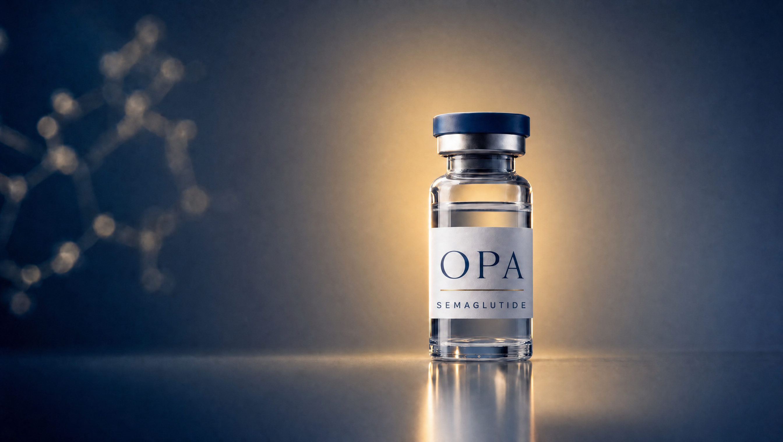 Opa Peptides Semaglutide lyophilized research vial