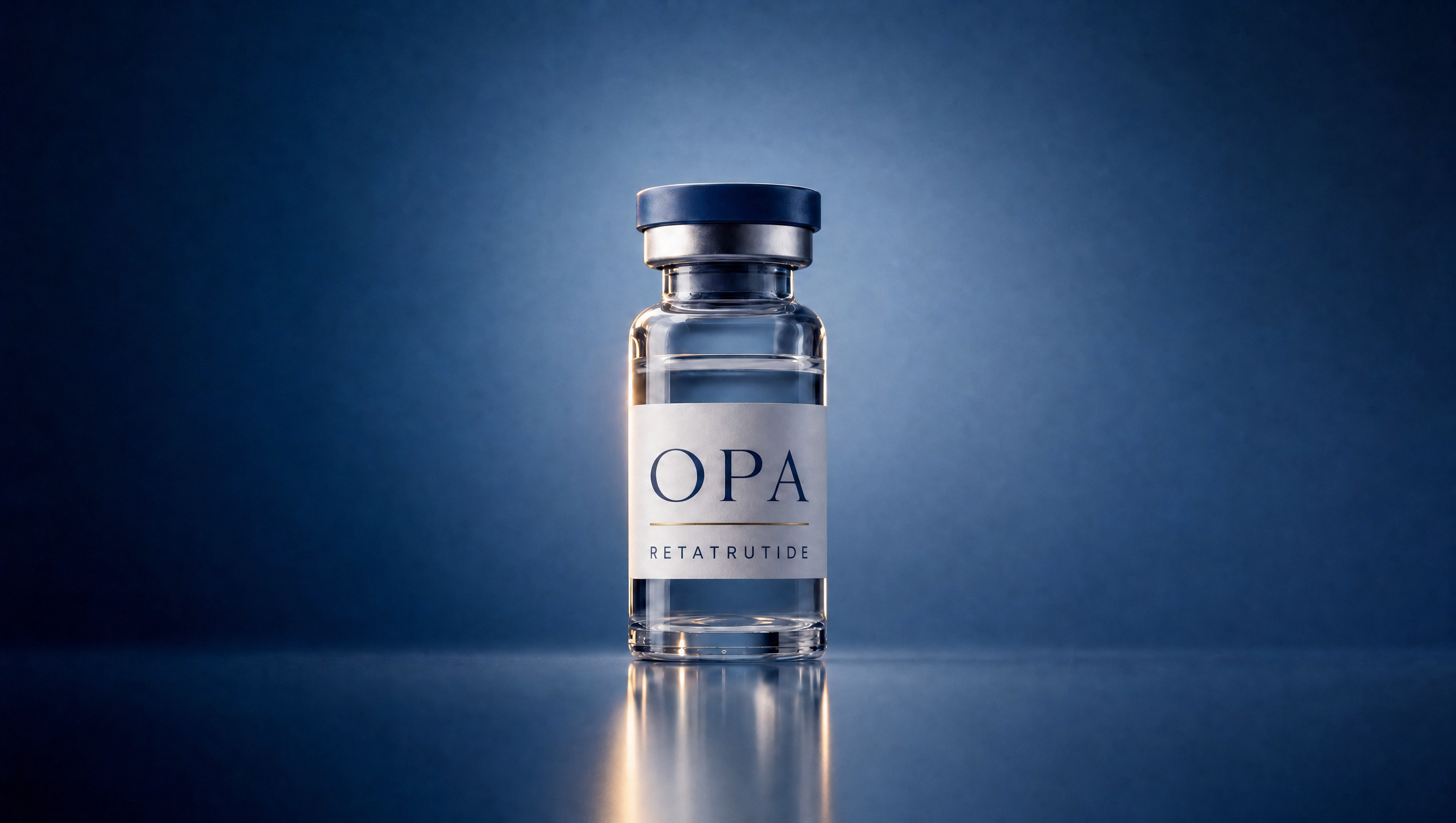 Opa Peptides Retatrutide lyophilized research vial
