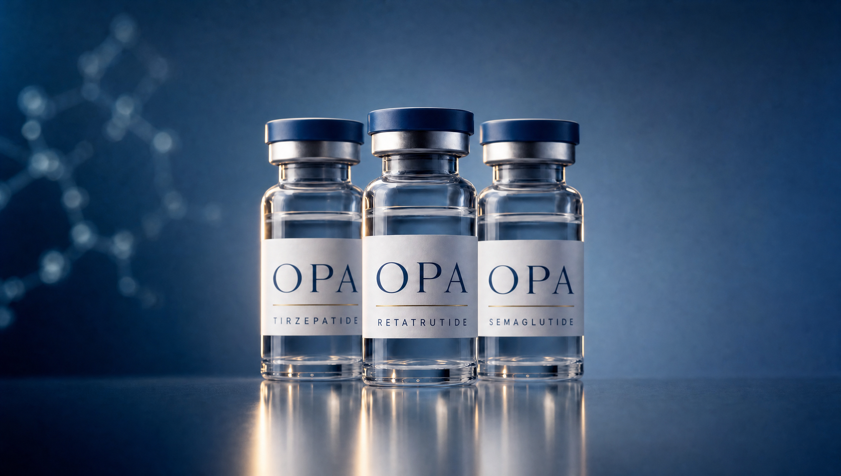 Opa Peptides Stack Therapies lyophilized research vial