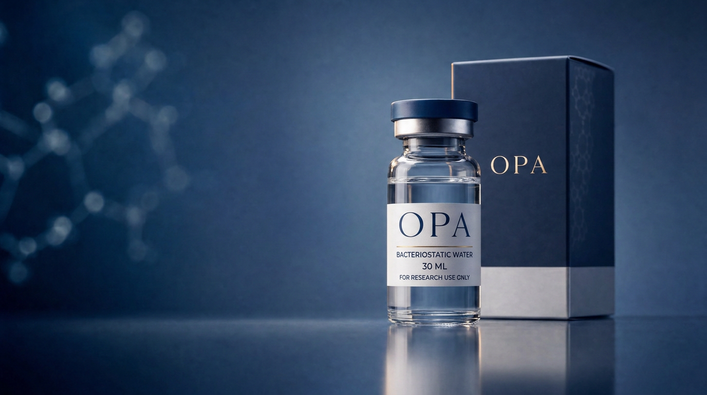 Opa Peptides BAC Water 30 mL bacteriostatic water research vial