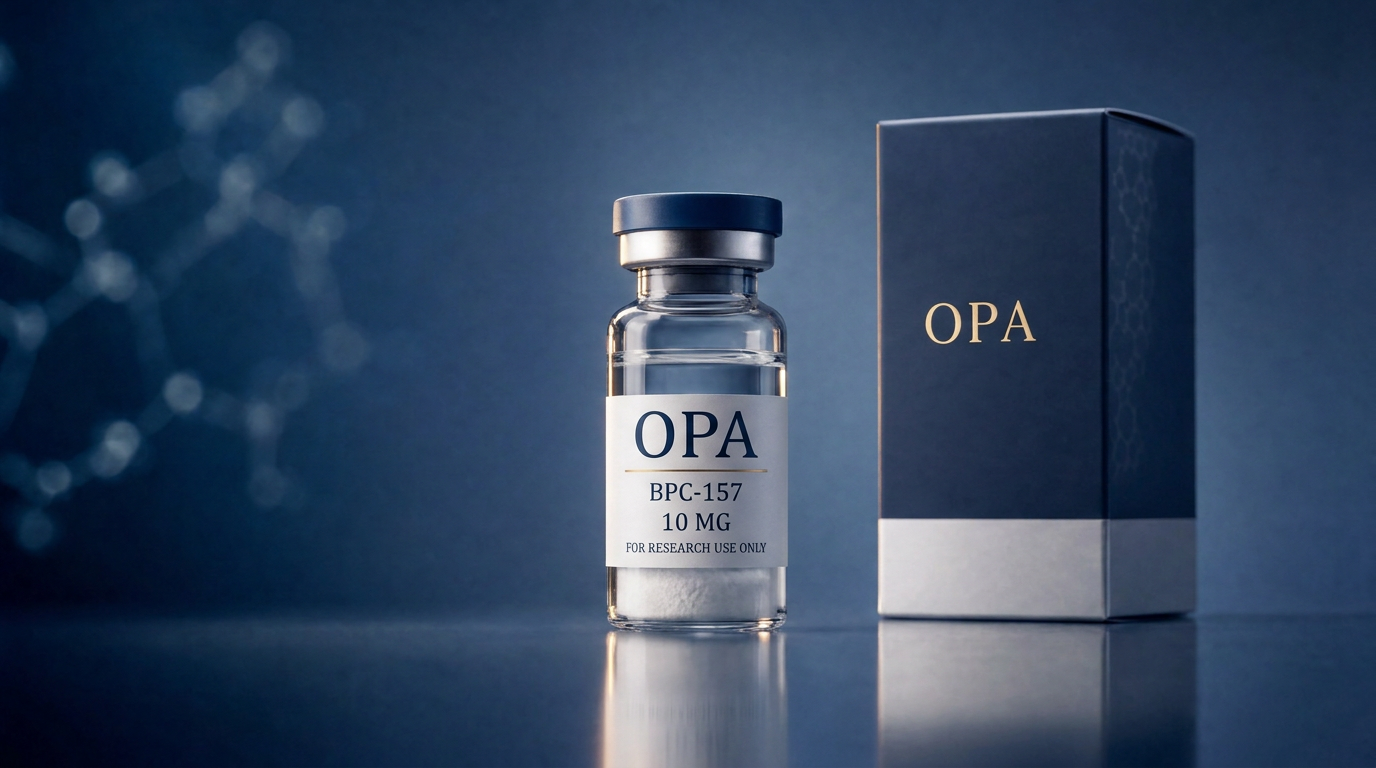 Opa Peptides BPC 157 10 mg research vial